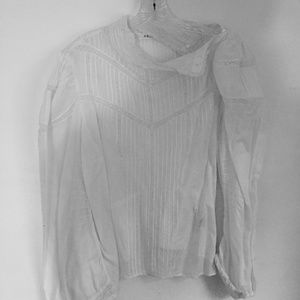 Doen Albertine Top in Salt